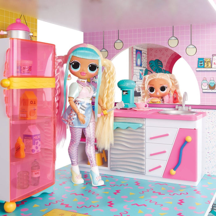 L.O.L. Surprise! OMG Fashion House Playset with 85+ Surprises, Made From Real Wood (LOCAL PICKUP ONLY)