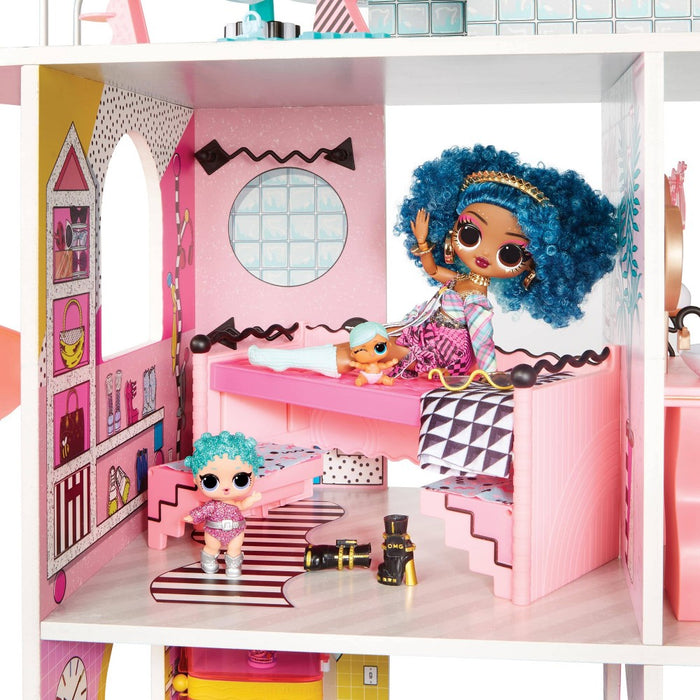 L.O.L. Surprise! OMG Fashion House Playset with 85+ Surprises, Made From Real Wood (LOCAL PICKUP ONLY)