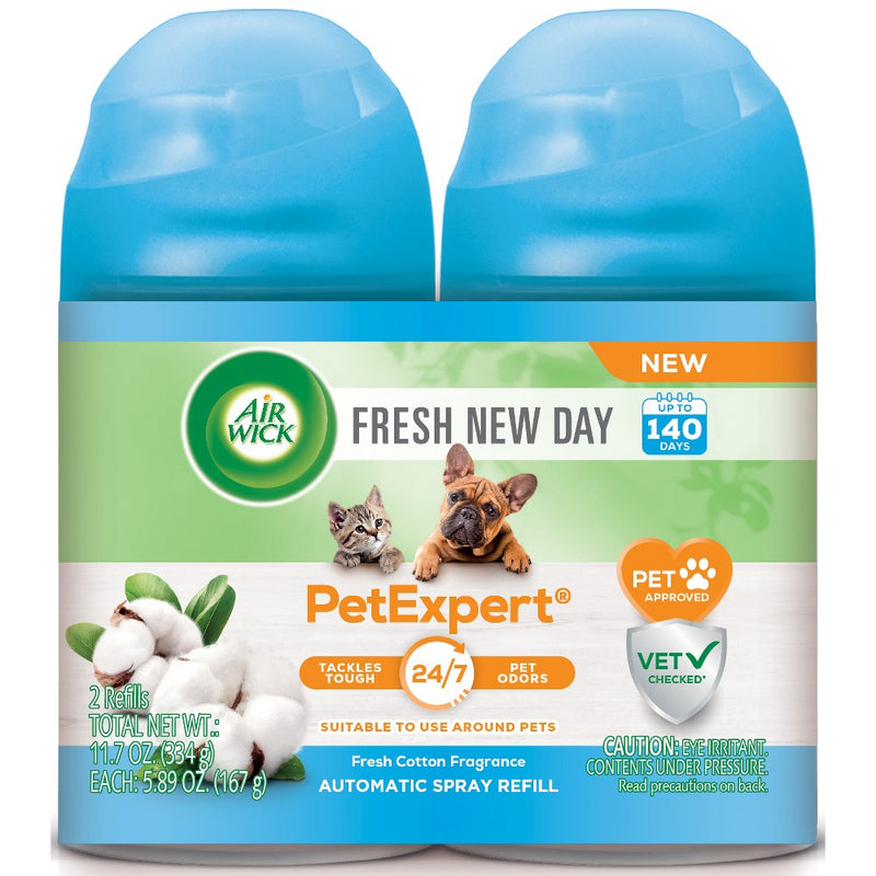 Air Wick Freshmatic Pet Air Freshener Refill - Linen - 11.7oz/2pk