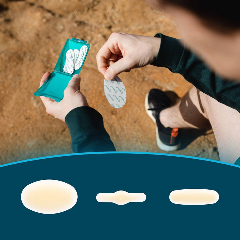 Compeed Advanced Blister Care, Heel and Foot Patches - Clear - 10ct