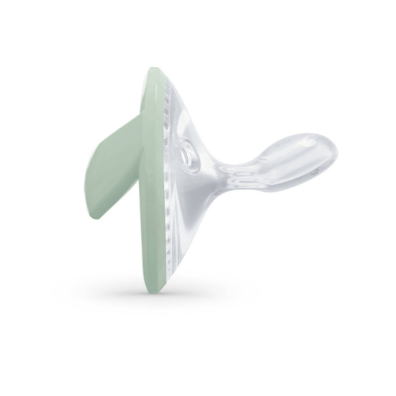 NUK for Nature Simply Natural Mom-Like Pacifier 0-6m - Neutral - 2ct