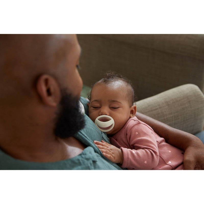 NUK for Nature Simply Natural Mom-Like Pacifier 0-6m - Neutral - 2ct
