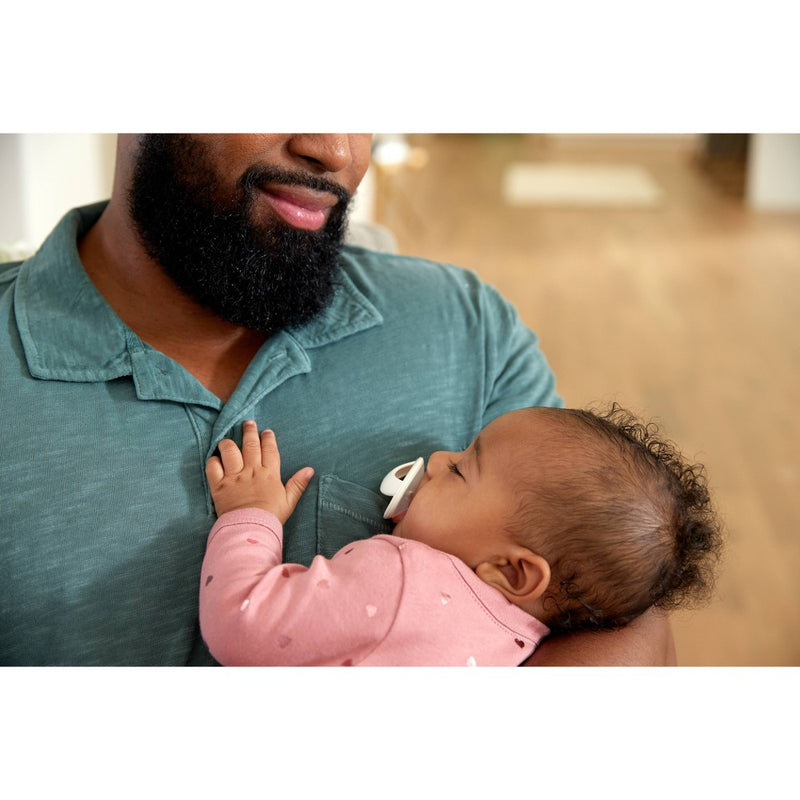 NUK for Nature Simply Natural Mom-Like Pacifier 0-6m - Neutral - 2ct
