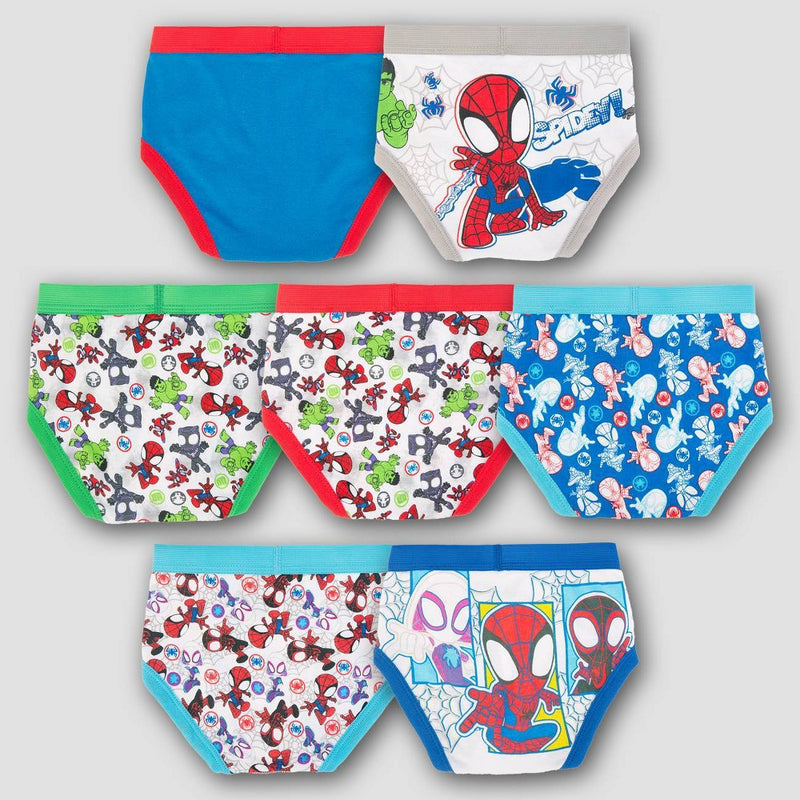 Toddler Boys' 7pk Marvel Classic Briefs 2T-3T - Colors May Vary