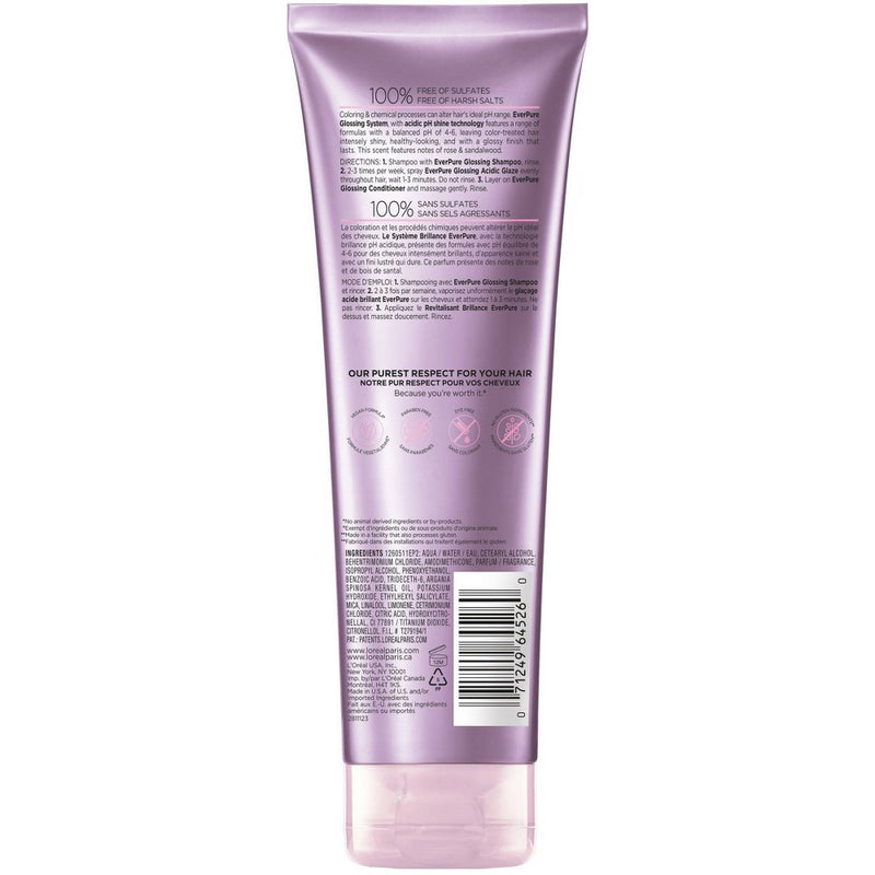 L'Oreal Paris EverPure Sulfate-Free pH Balanced Glossing Conditioner - 8.5 fl oz