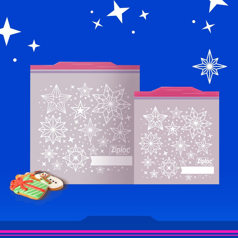 Ziploc Holiday Storage Quart - 24ct