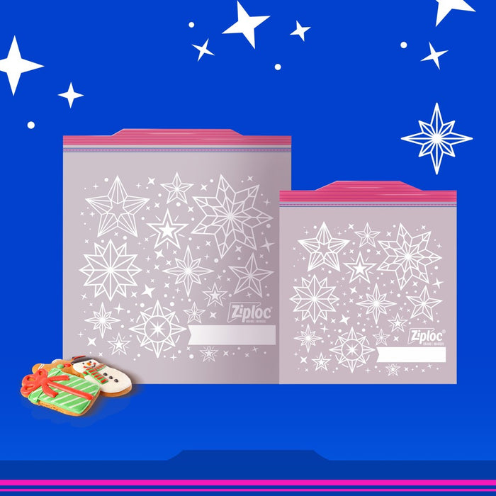 Ziploc Holiday Storage Quart - 24ct
