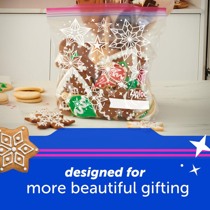 Ziploc Holiday Storage Quart - 24ct