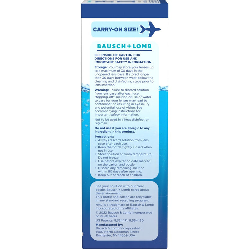 Renu Multipurpose Contact Lens Solution Travel Kit - 2oz.