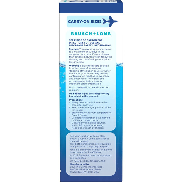 Renu Multipurpose Contact Lens Solution Travel Kit - 2oz.