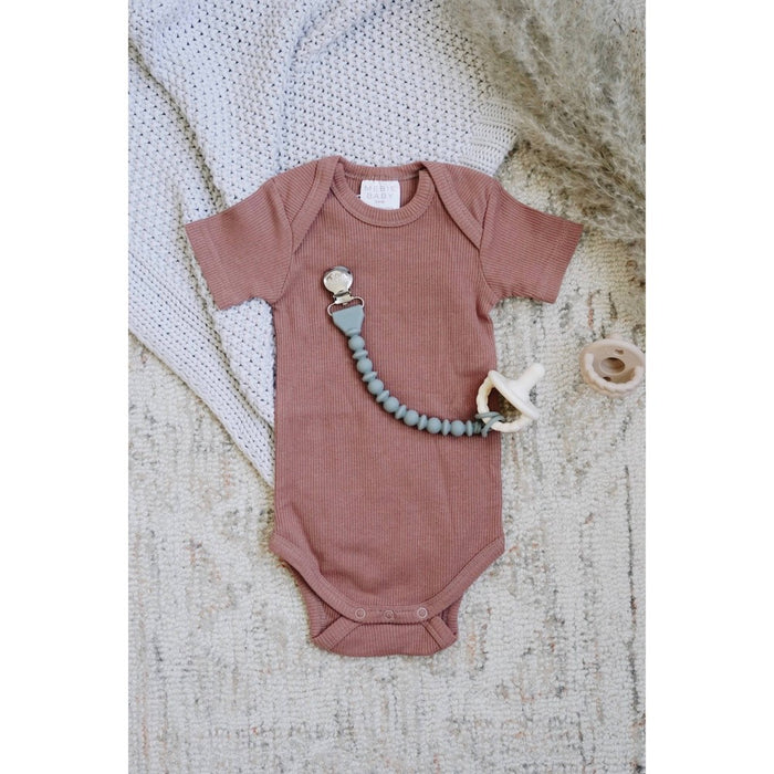 Itzy Ritzy Sweetie Silicone - Soother Pacifier - Buttercream and Toast Braids - 2pk