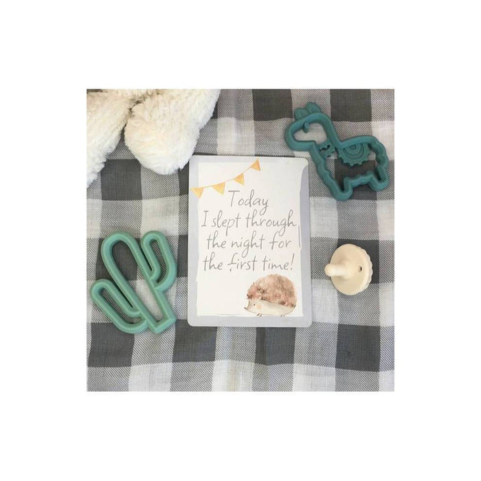 Itzy Ritzy Sweetie Silicone - Soother Pacifier - Buttercream and Toast Braids - 2pk