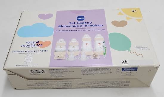 MAM Welcome Home Baby Bottle Gift Set - 9ct