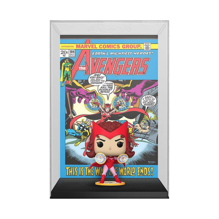 Funko POP! Comic Cover: Marvel Avengers 104 - Scarlet Witch Vinyl Collectible (Target Exclusive)