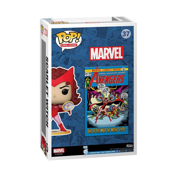 Funko POP! Comic Cover: Marvel Avengers 104 - Scarlet Witch Vinyl Collectible (Target Exclusive)