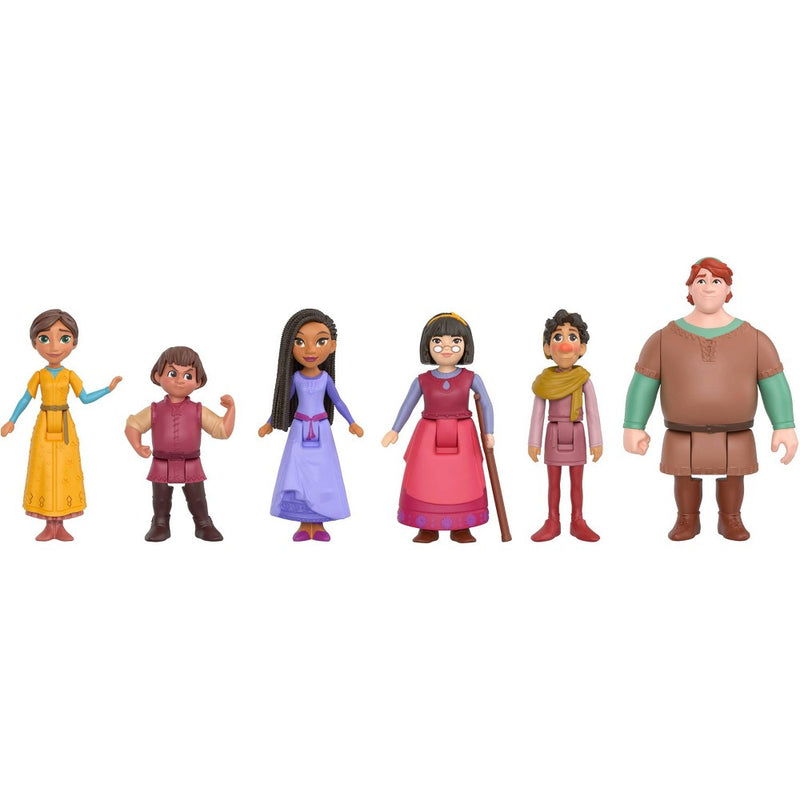 Disney Wish Kingdom of Rosas Character Small Doll Set