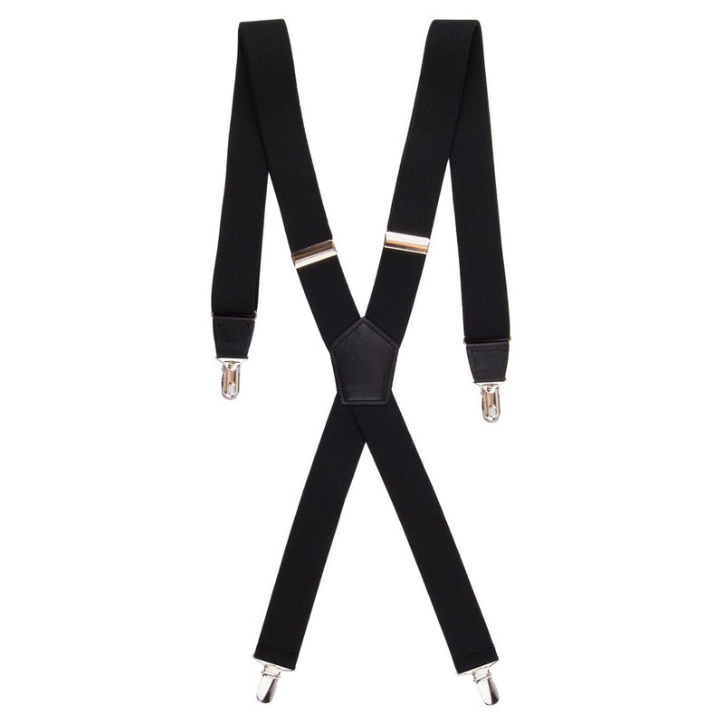 Men's Stretch Suspenders - Goodfellow & Co Black One Size