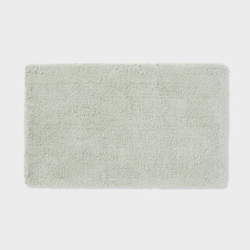 24"x40" Spa Plush Bath Rug Light Mint - Threshold