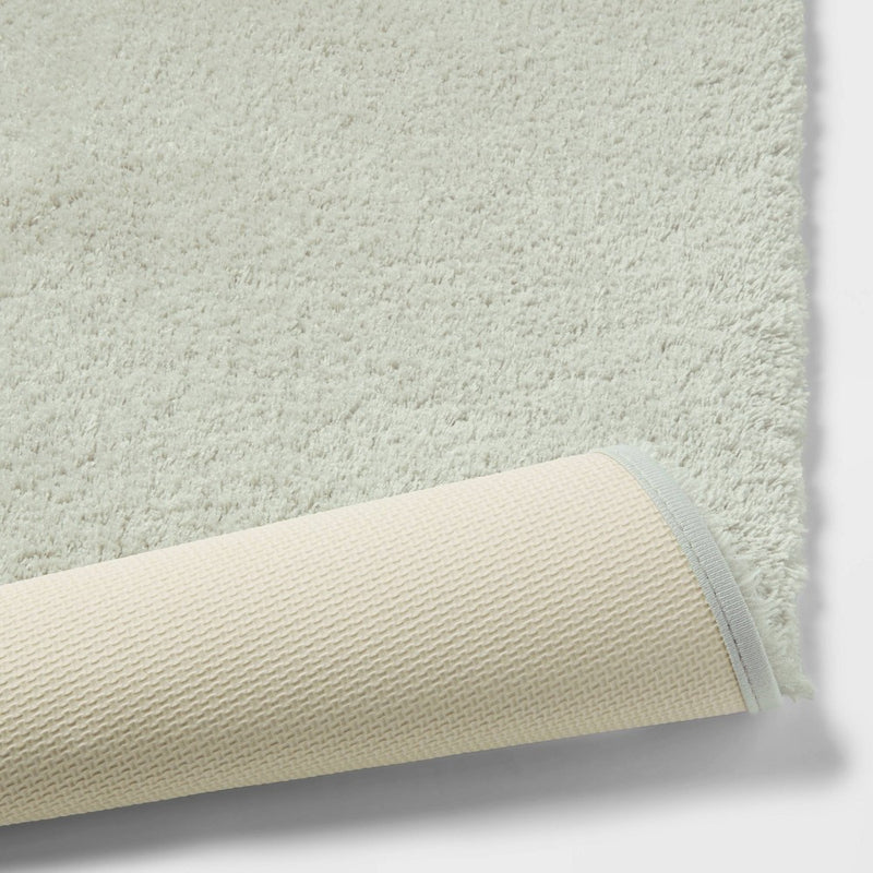 24"x40" Spa Plush Bath Rug Light Mint - Threshold