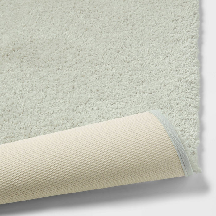 24"x40" Spa Plush Bath Rug Light Mint - Threshold