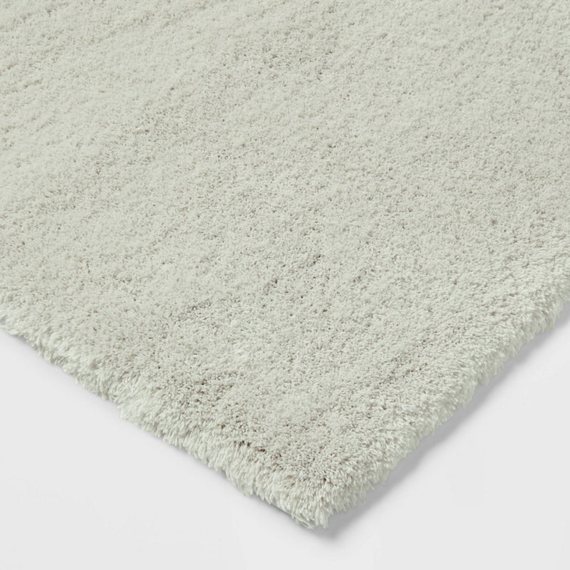 24"x40" Spa Plush Bath Rug Light Mint - Threshold