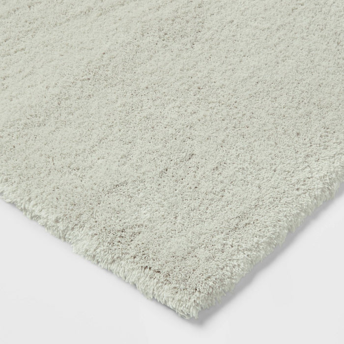 24"x40" Spa Plush Bath Rug Light Mint - Threshold