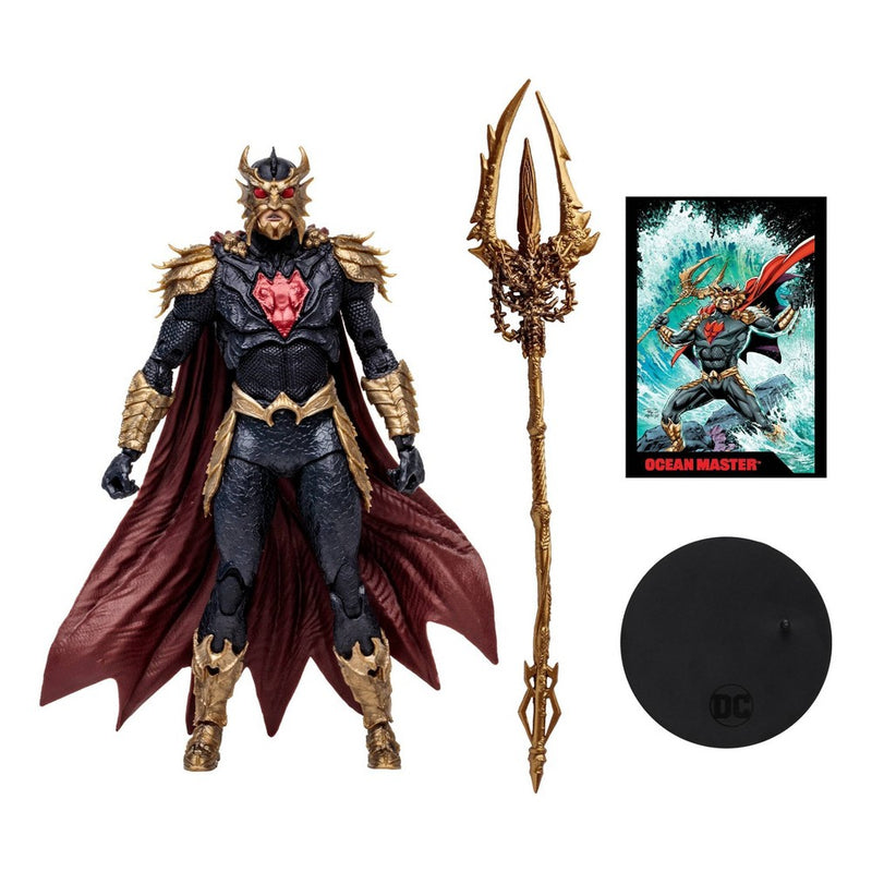 DC Direct Aquaman Ocean Master Page Punchers 7" Action Figure with Comic Book