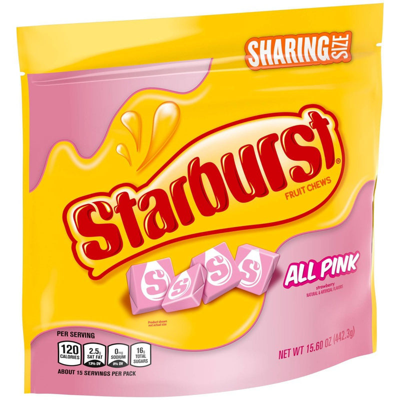 Starburst All Pink Sharing Size Chewy Candy - 15.6oz