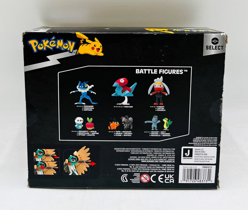 Pokemon Select Evolution Multipack Rowlet/Dartrix/Decidueye Action Set - 3pk