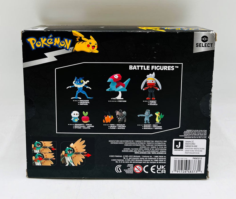 Pokemon Select Evolution Multipack Rowlet/Dartrix/Decidueye Action Set - 3pk