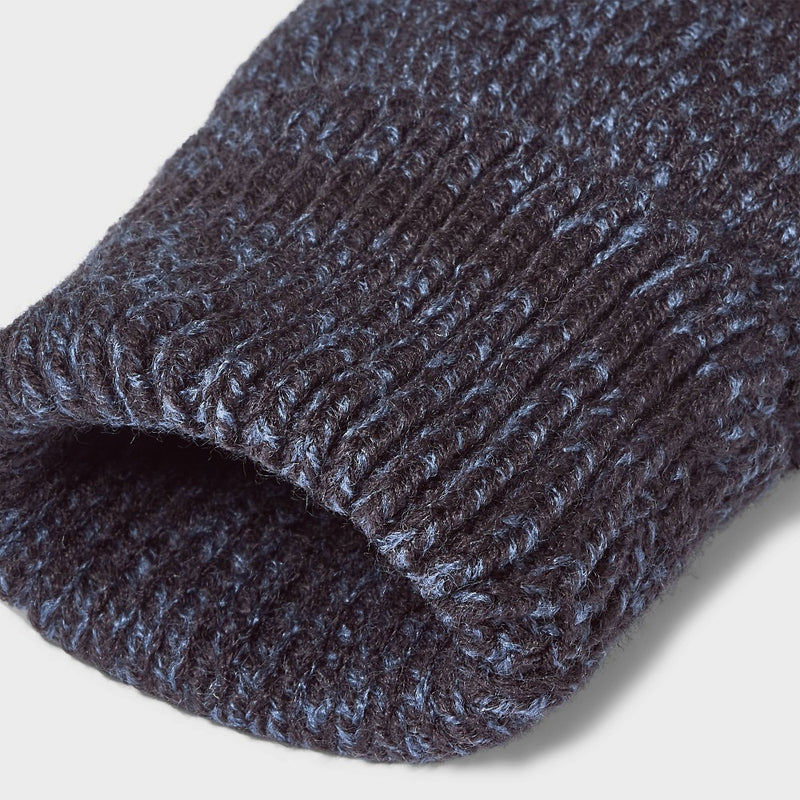 Men's Convertible Flip Top Mittens - Goodfellow & Co Blue One Size Fits Most