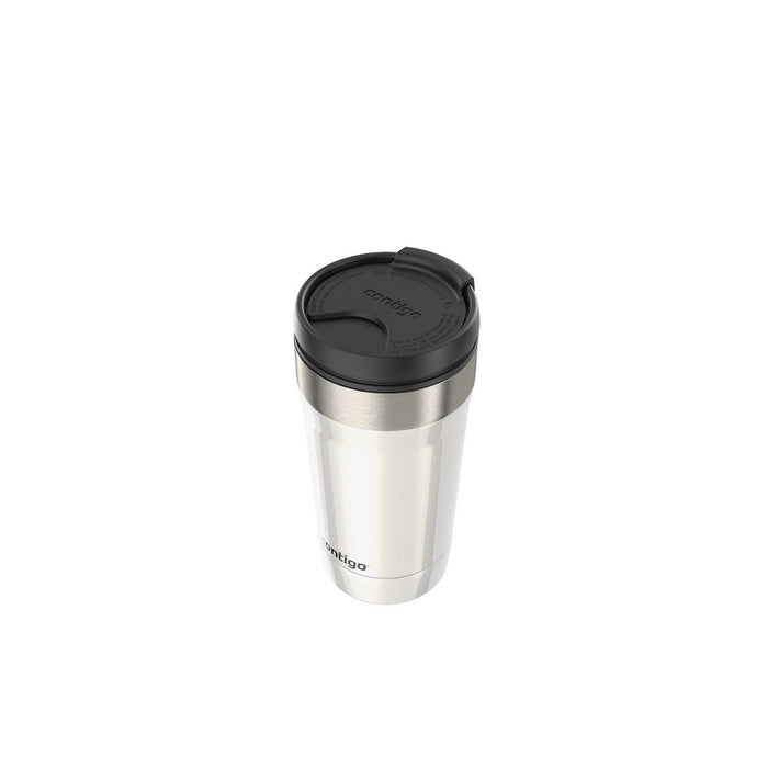 Contigo 16oz Uptown Tumbler with Dual-Sip Lid Stainless Steel Sunbeam Gold