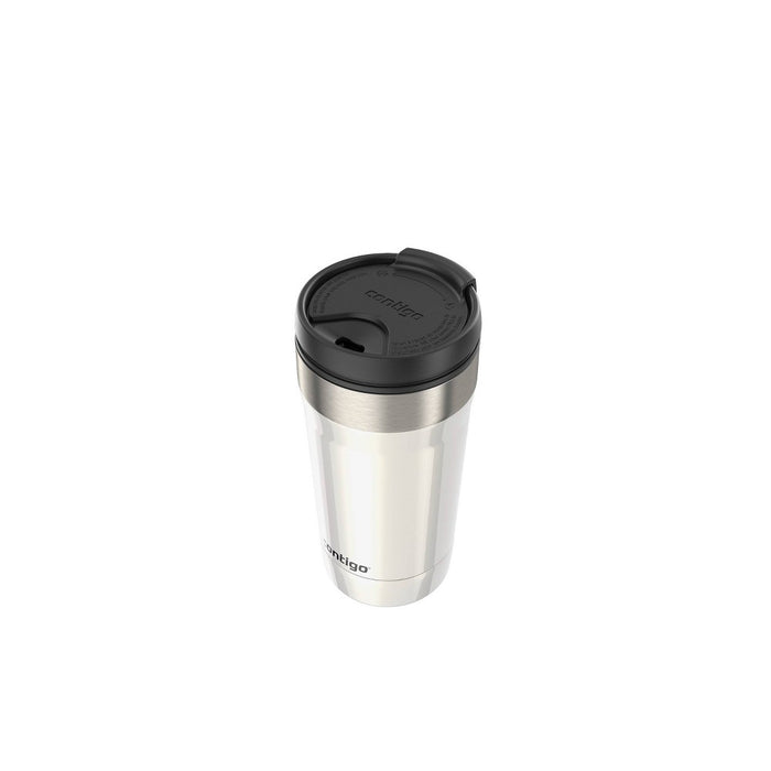 Contigo 16oz Uptown Tumbler with Dual-Sip Lid Stainless Steel Sunbeam Gold