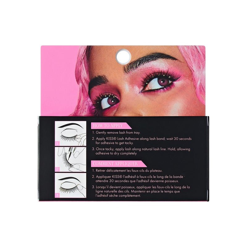 KISS Products Halloween False Eyelashes - Black - 2ct
