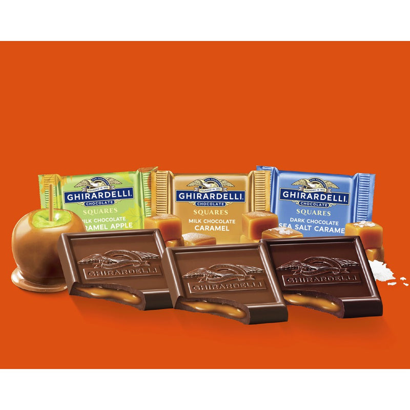 Ghirardelli Halloween Premium Chocolate Squares Fall Assortment Bag - 6.3oz