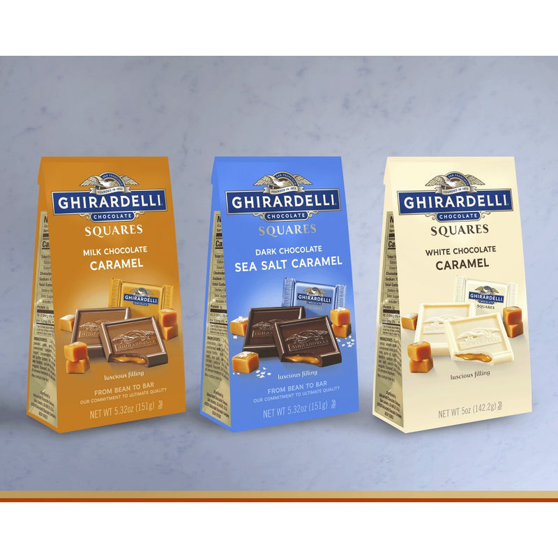Ghirardelli Halloween Premium Chocolate Squares Fall Assortment Bag - 6.3oz