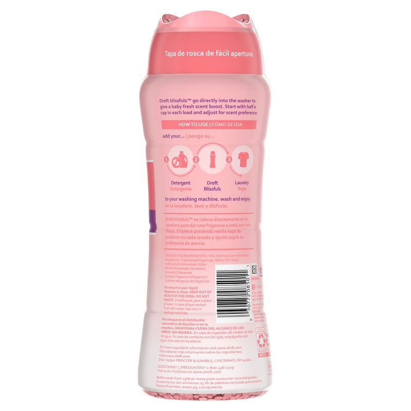Dreft Blissfuls Baby Fresh Scent In-Wash Scent Booster Beads - 18.2oz