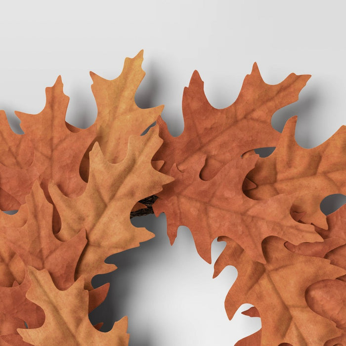 Mini Oak Leaf Wreath - Threshold