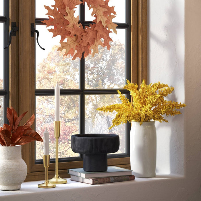 Mini Oak Leaf Wreath - Threshold