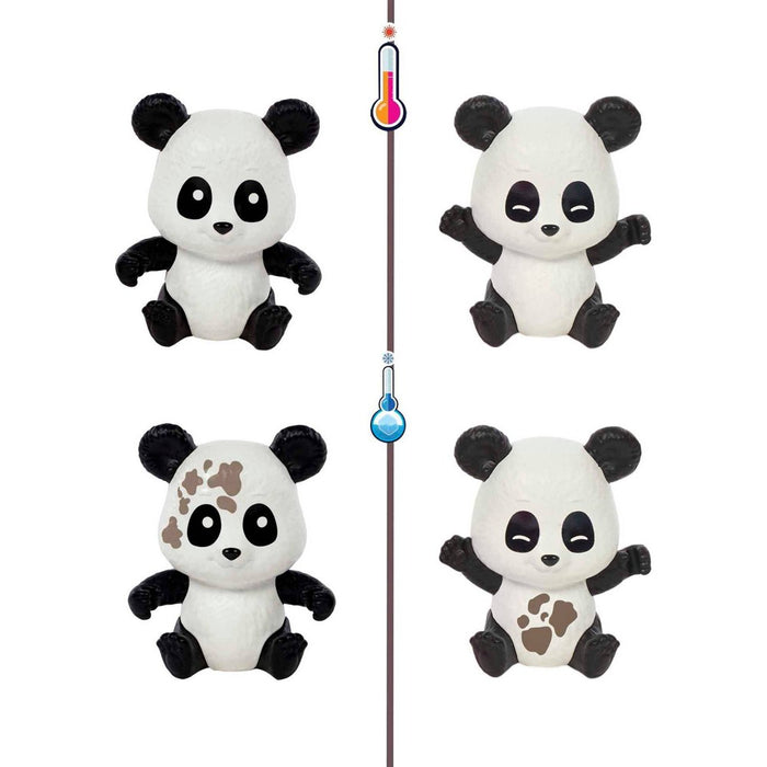 Barbie Panda Care and Rescue Playset with Color-Change and 20+ pc
