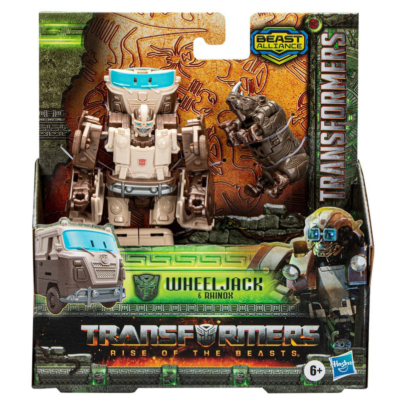 Transformers Beast Alliance Wheeljack and Rhinox Action Figures