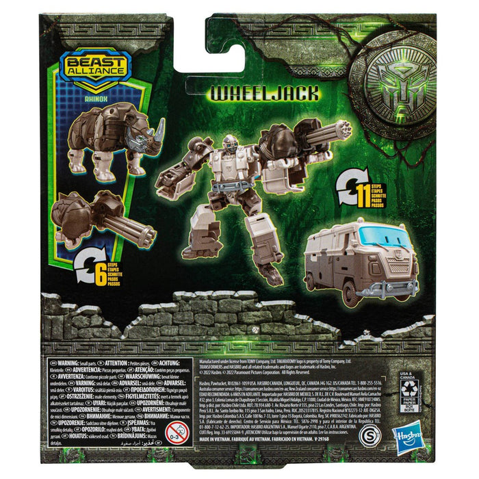 Transformers Beast Alliance Wheeljack and Rhinox Action Figures
