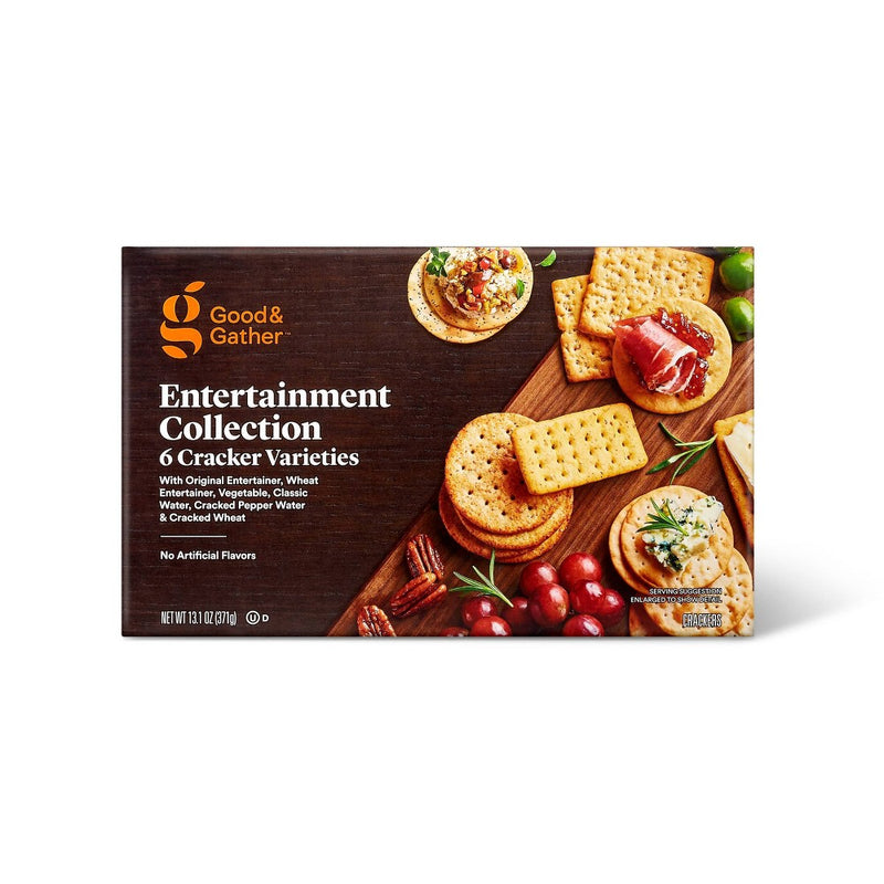 Entertainment Collection Cracker Variety - 13.1oz - Good & Gather