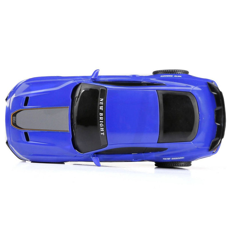 New Bright 1:24 Scale Remote Control Forza Motorsport Sportscar - Mustang Mach 1 Blue