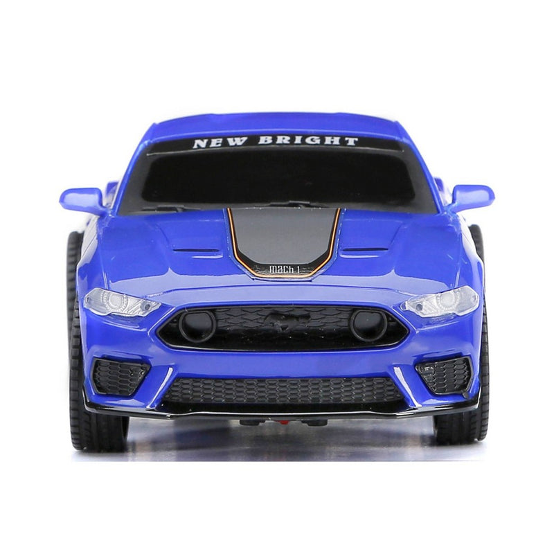 New Bright 1:24 Scale Remote Control Forza Motorsport Sportscar - Mustang Mach 1 Blue