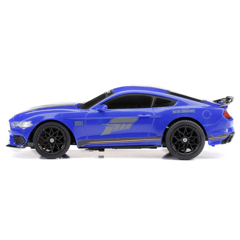 New Bright 1:24 Scale Remote Control Forza Motorsport Sportscar - Mustang Mach 1 Blue