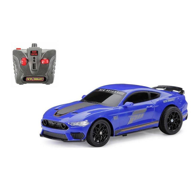 New Bright 1:24 Scale Remote Control Forza Motorsport Sportscar - Mustang Mach 1 Blue