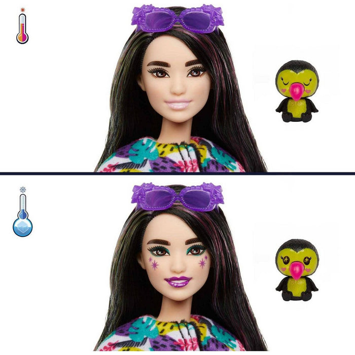Barbie Cutie Reveal Jungle Series Toucan Doll