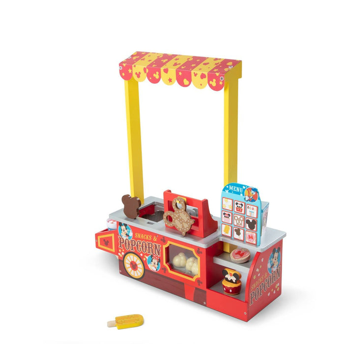 Melissa & Doug Disney Snacks & Popcorn Wooden Pretend Play Food Counter - 33pc (LOCAL PICKUP ONLY)
