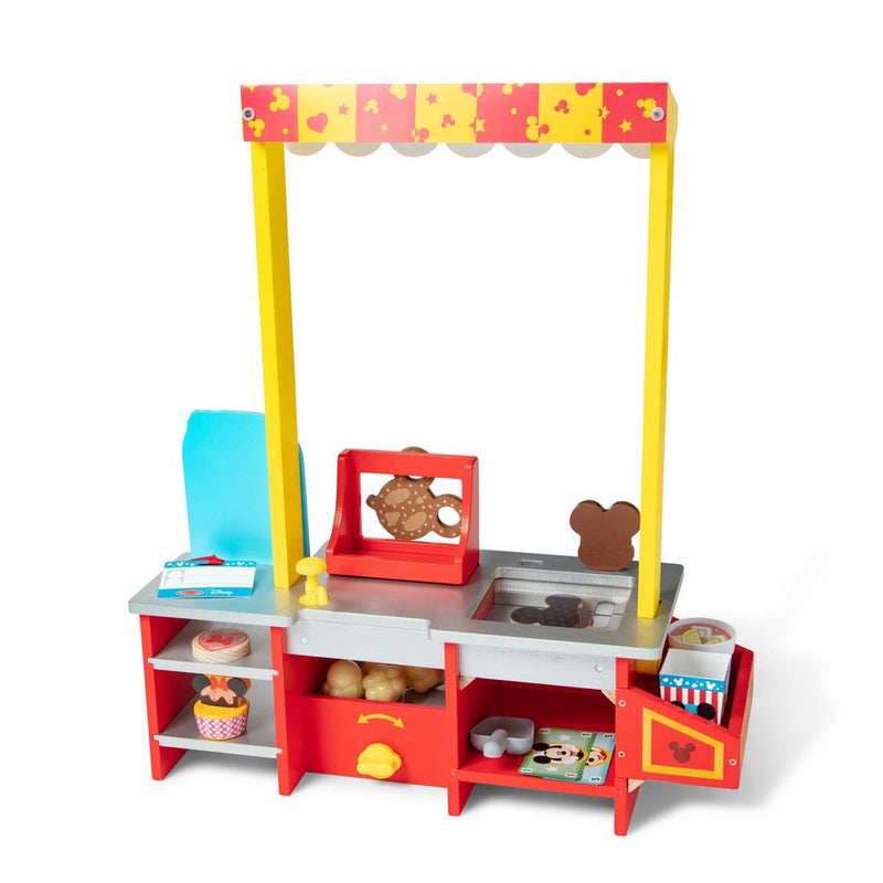 Melissa & Doug Disney Snacks & Popcorn Wooden Pretend Play Food Counter - 33pc (LOCAL PICKUP ONLY)